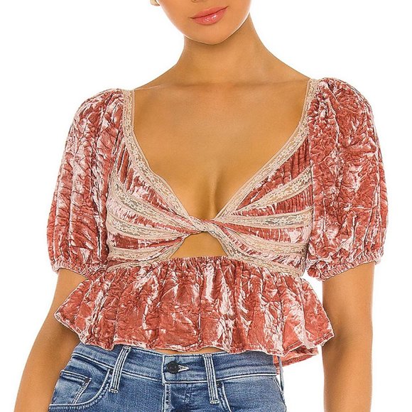 Free People Tops - 🆕 Free People | Yours Truly Velvet Top